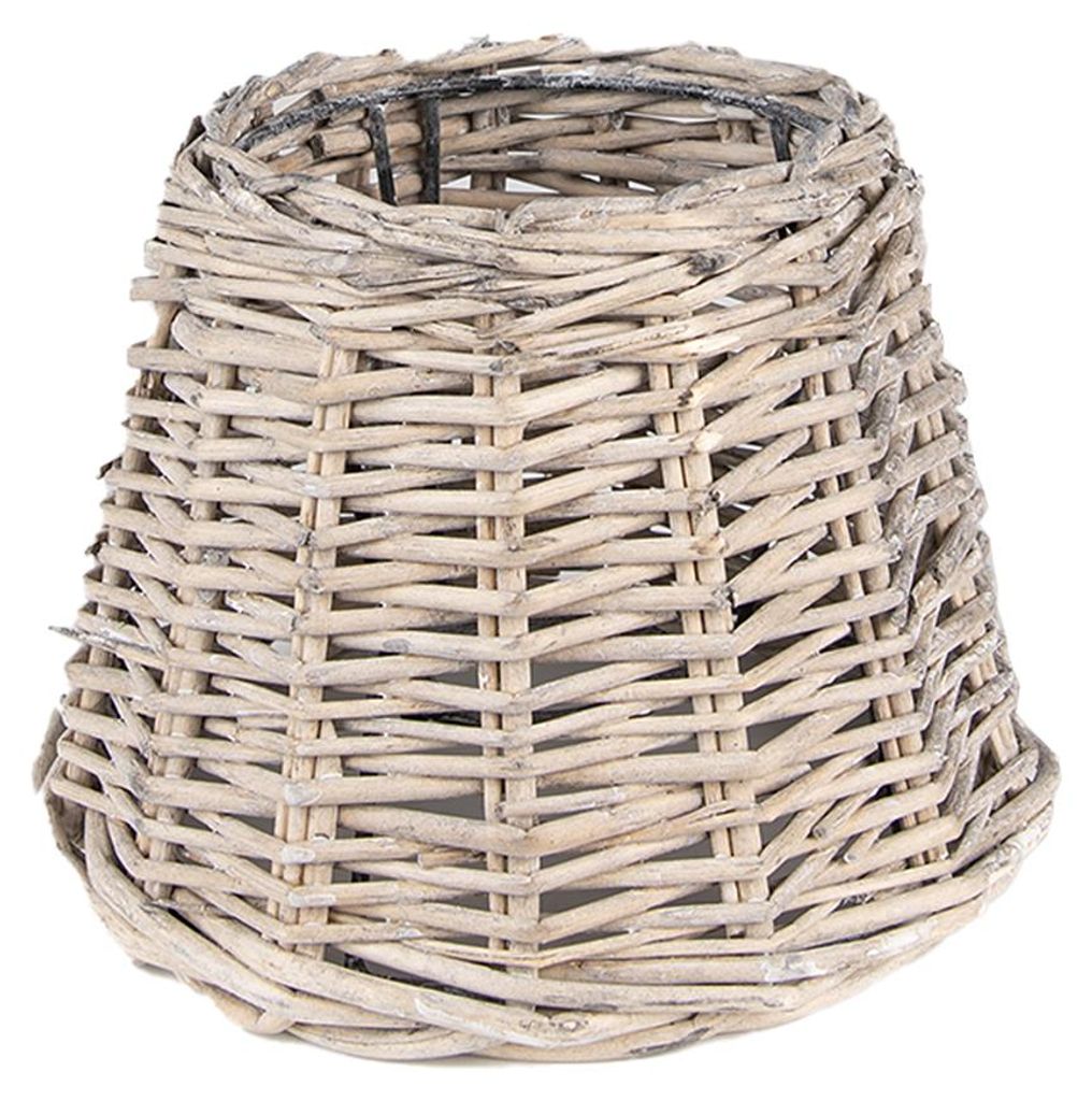 Clayre & Eef Paralume Ø 20x15 cm Rattan marrone Immagine del prodotto 
