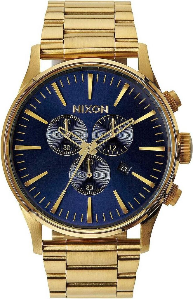Nixon A386 1922 Sentry Chrono Gold Herrenuhr