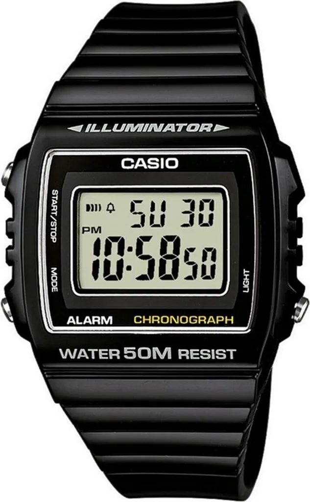 Casio W-215H-1AVDF Black: L'Accessorio Street Style Definitivo 2024