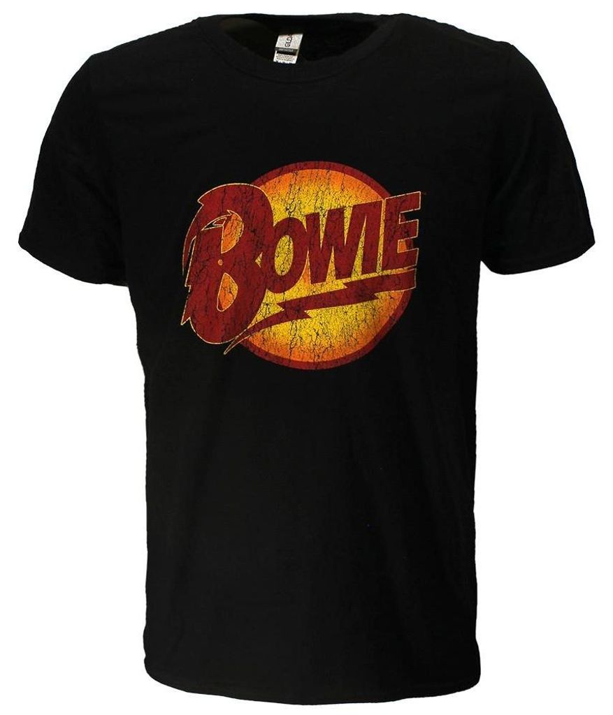 David Bowie Diamond Dogs Vintage T-Shirt – Offizielles Produktbild 