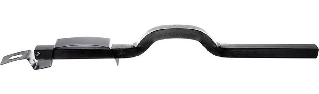 ALBERTS Sicherheitsstange Vierkantstahl schwarz 410 mm für Klappläden Schutz