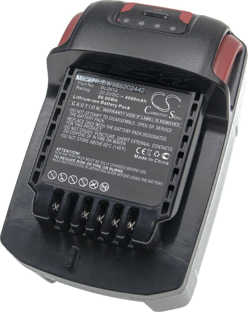 vhbw Akku kompatibel mit Ingersoll Rand IQV20, IRC-W7150-K2, D5140, IRC-W7150-K1, IRC-W7150, IRC-R3150-K2 Werkzeug (4000 mAh, Li-Ion, 20 V)