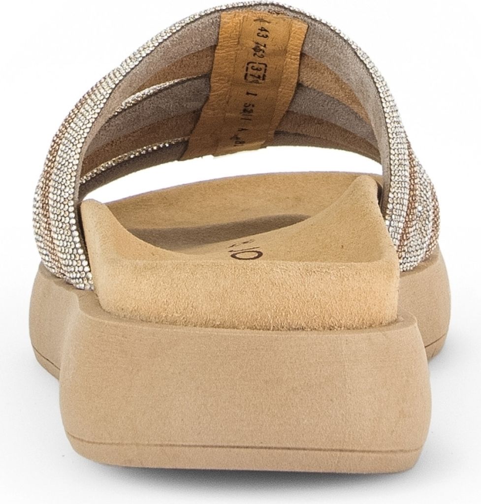Gabor Klassische Pantoletten Damen 31373838333939 Gold 38 Produktbild 41
