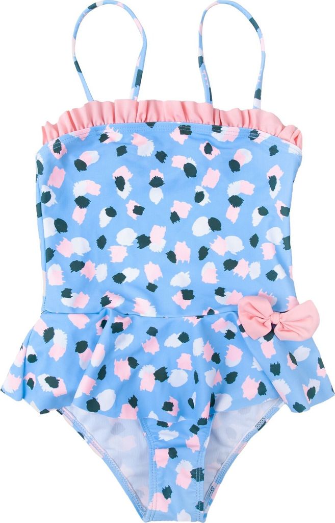 Einteiliger Badeanzug für Kinder Schleife 104-110 YOCLUB