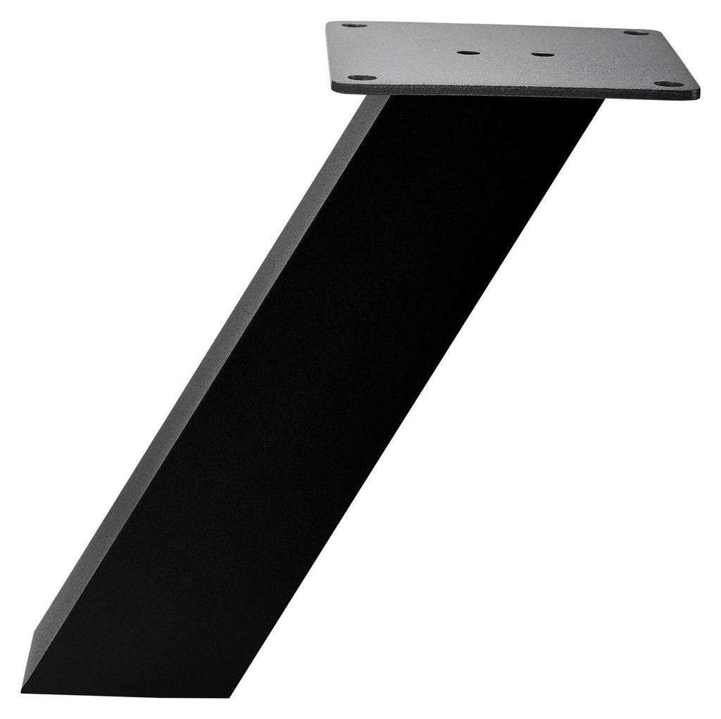 SOTECH Barkonsole OLBIA 50 x 50 x 220 mm schräg schwarz – Thekenkonsole