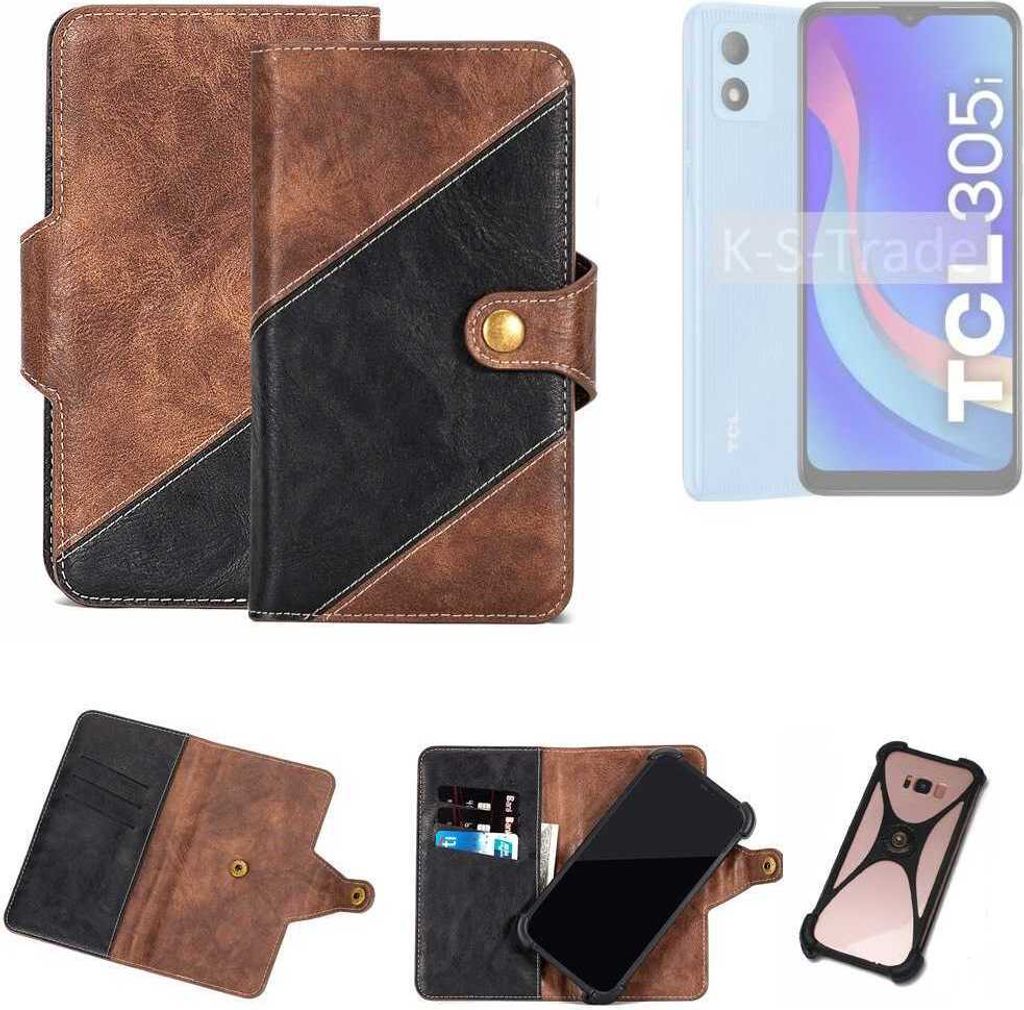 K-S-Trade Handyhülle Schutzhülle Bookstyle Case kompatibel Produktbild 