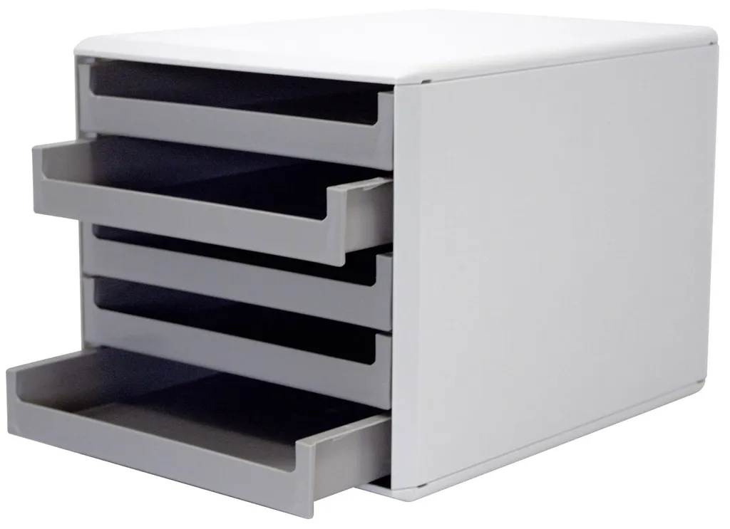 Rangement bureau A4 Metzger Mendle pour stopper le désordre 5 tiroirs