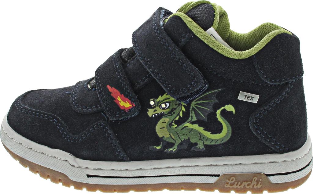 Lurchi Balduin Blinker Klettschuh Blau Produktbild 