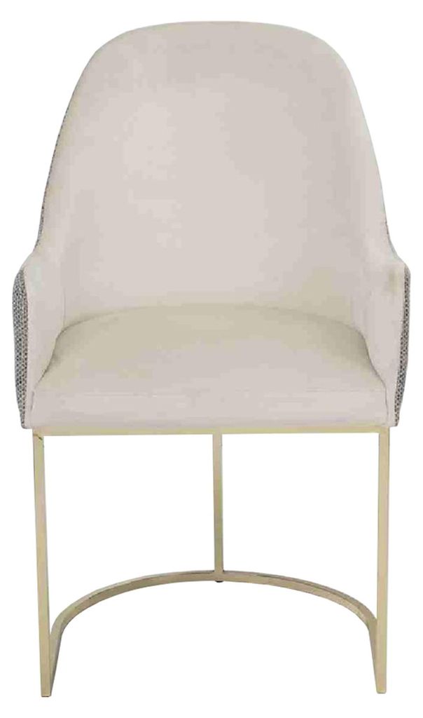 Weißer Polsterstuhl Esszimmerstuhl Küchenstühle Designer Sitzmöbel Neu