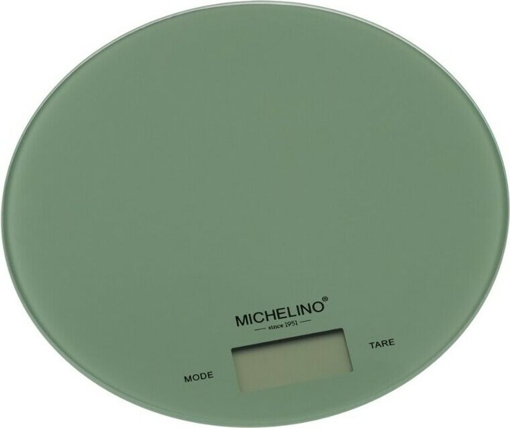 MICHELINO Digitale Küchenwaage Serie Leonidas LCD-Bildschirm Automatische Ein- und Abschaltung Grün
