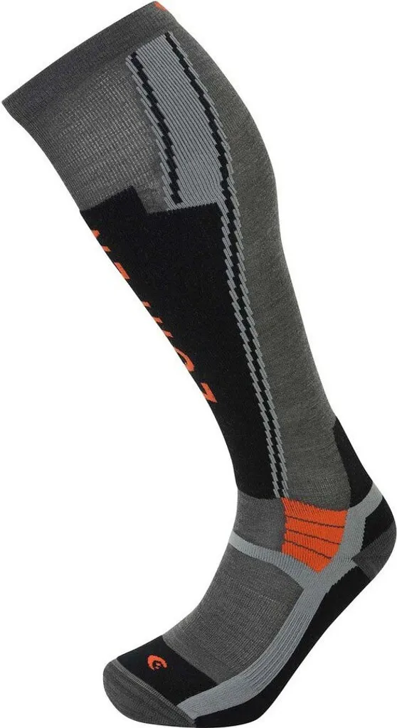 Chaussettes de Ski Techniques Homme Lorpen T3 Light Grises en 47-50