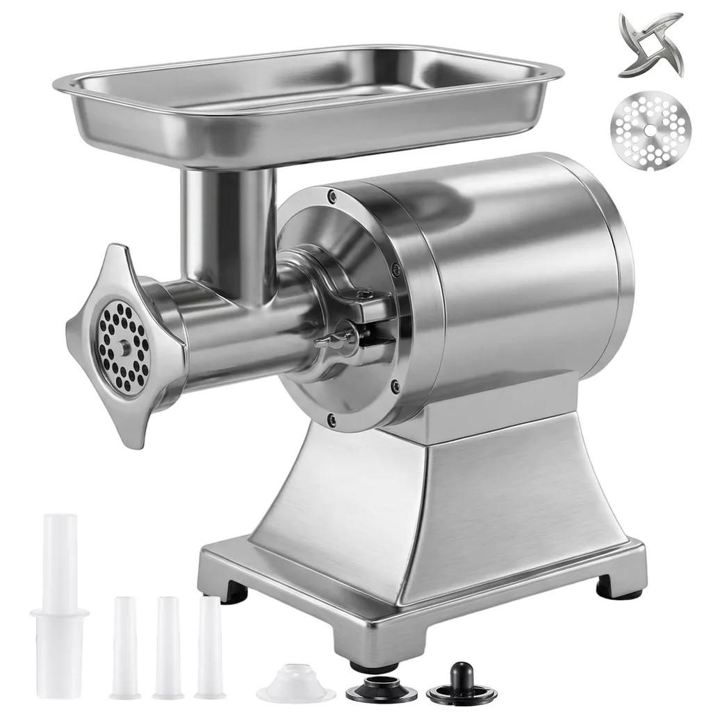 Hachoir à viande pour maison et restauration, débit rapide 4,2 kg/min