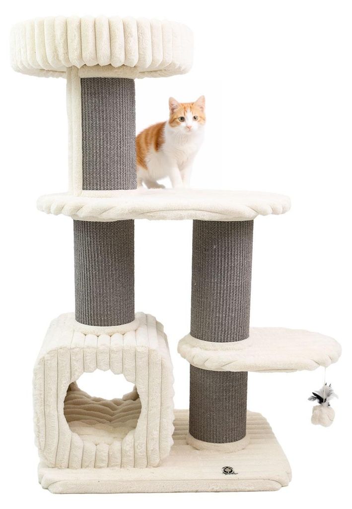 Kratzbaum Taylor · beige · ca. 68 x 48 x 119 cm Produktbild 