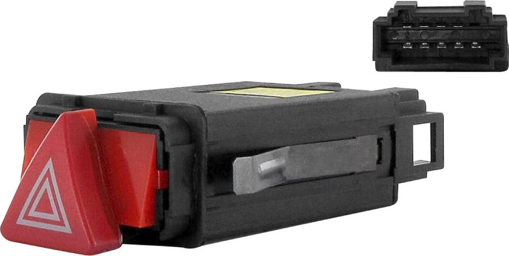 VEMO Warnblinkschalter V10-73-0173 für AUDI A4 Limousine (8D2, B5) A4 Avant (8D5, B5) A6 Limousine (4B2, C5)