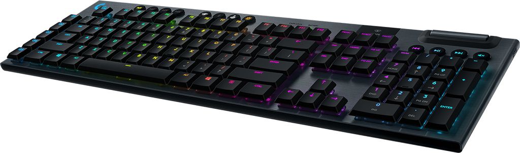 Logitech G915 LIGHTSPEED Wireless RGB Mechanical Gaming Keyboard - GL Tactile - Tastatur - Hintergrundbeleuchtung - Bluetooth, 2.4 GHz - Nordisch -...