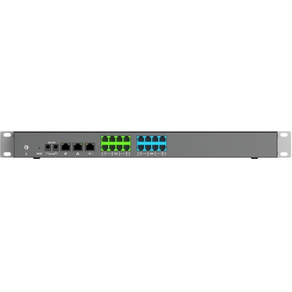 Grandstream UCM6308A - IP-PBX - in Rack montierbar