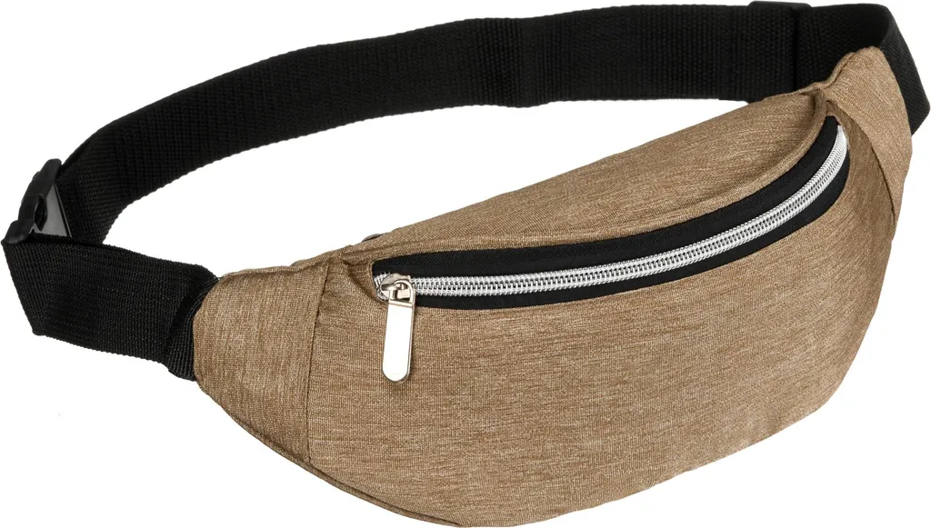 Marsupio Elegante WB01D Marrone/Argento - Design Pelle Urbana 2026