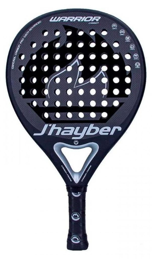 Jhayber Warrior Carbon Black Padelschläger