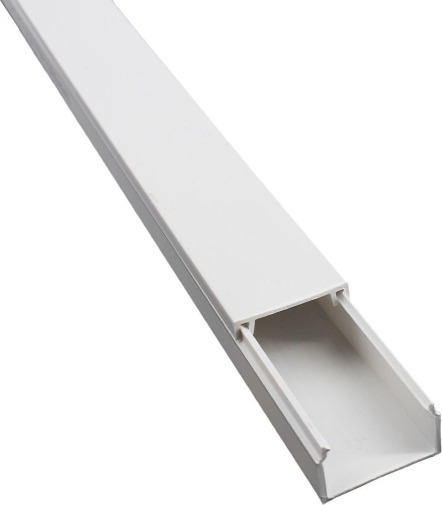 1m yourDroid Kabelkanal - 25x16 mm weiss - Selbstklebend Produktbild 1