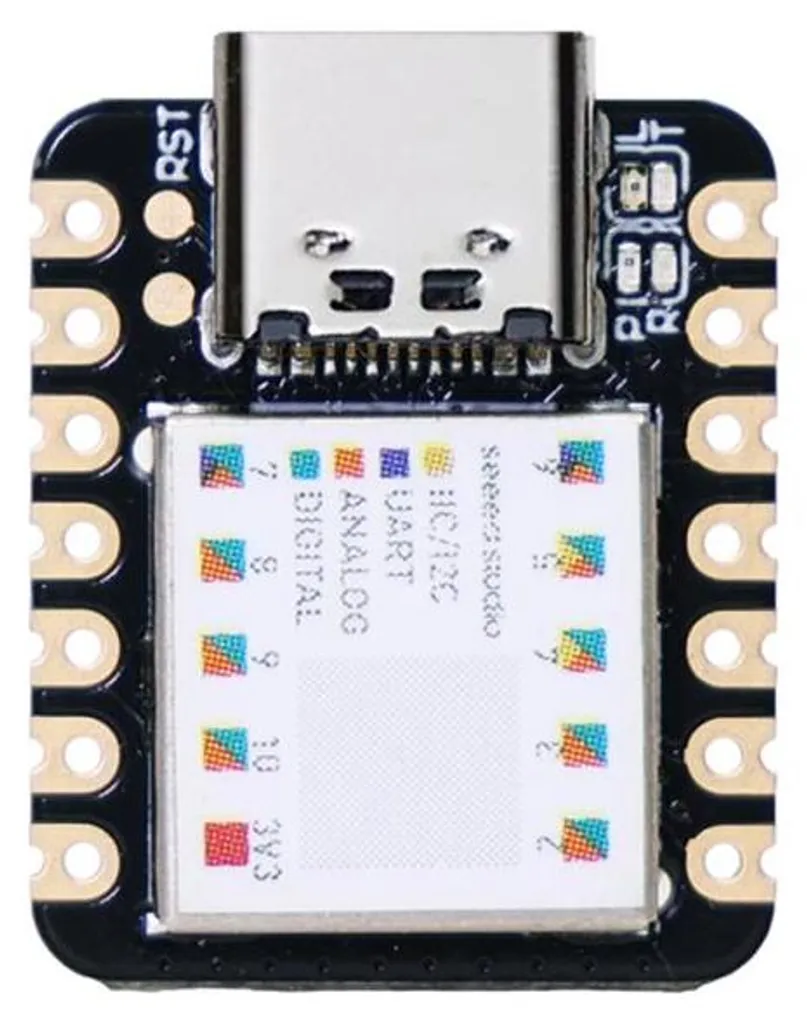 Carte microcontrôleur USB-C miniature à mémoire flash de 256 Ko