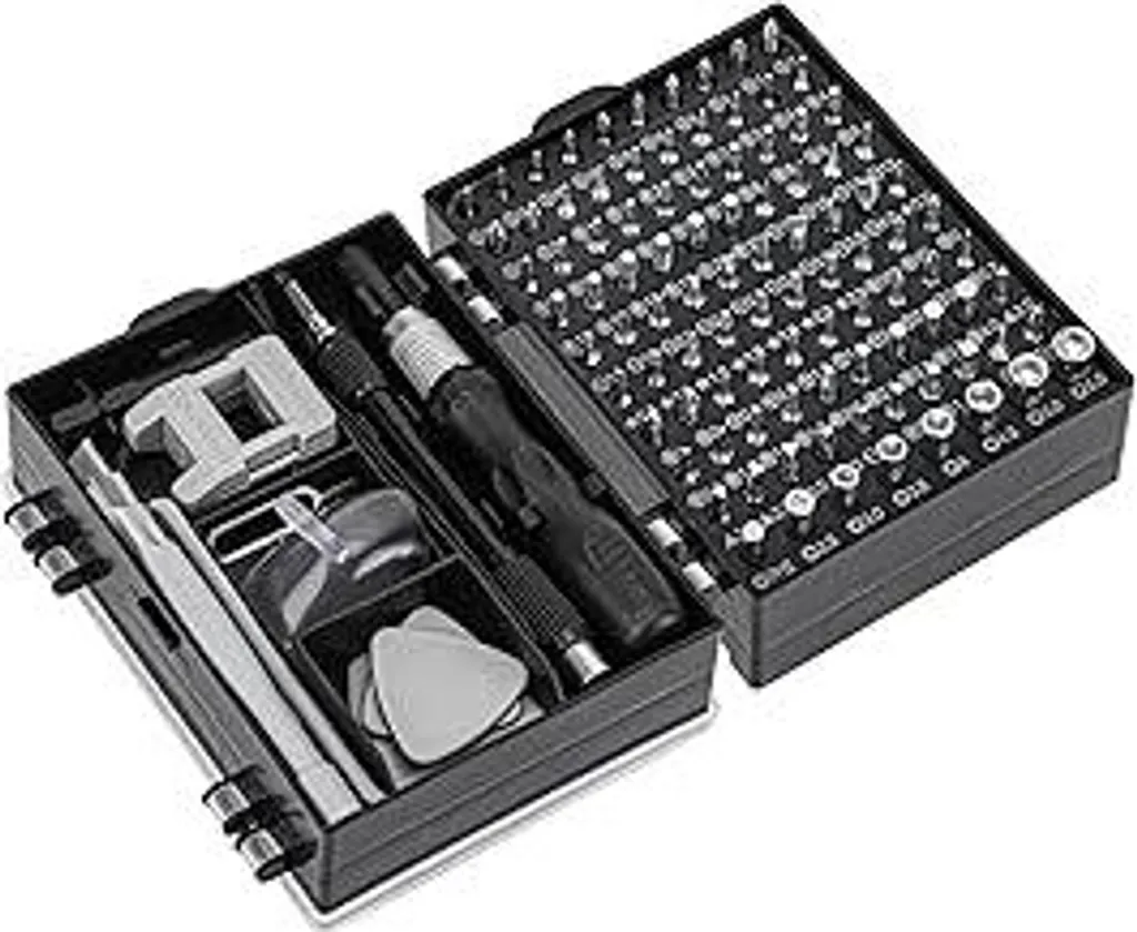 Set Cacciaviti Precisione 115 in 1: Kit Riparazione Professionale iPhone e PC