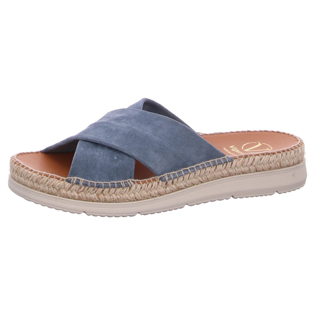 Viguera Vitelo Pantolette Blau