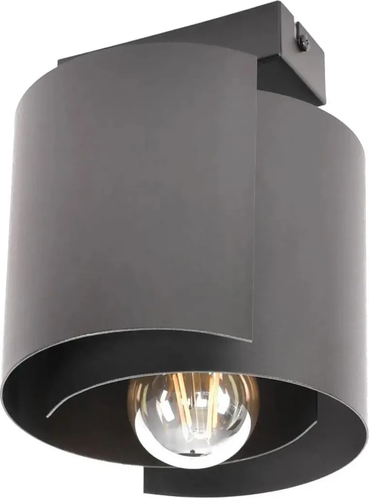 Suspension HUGO 1 noire - Solution d'éclairage pour plafonds bas ou hauts - 3
