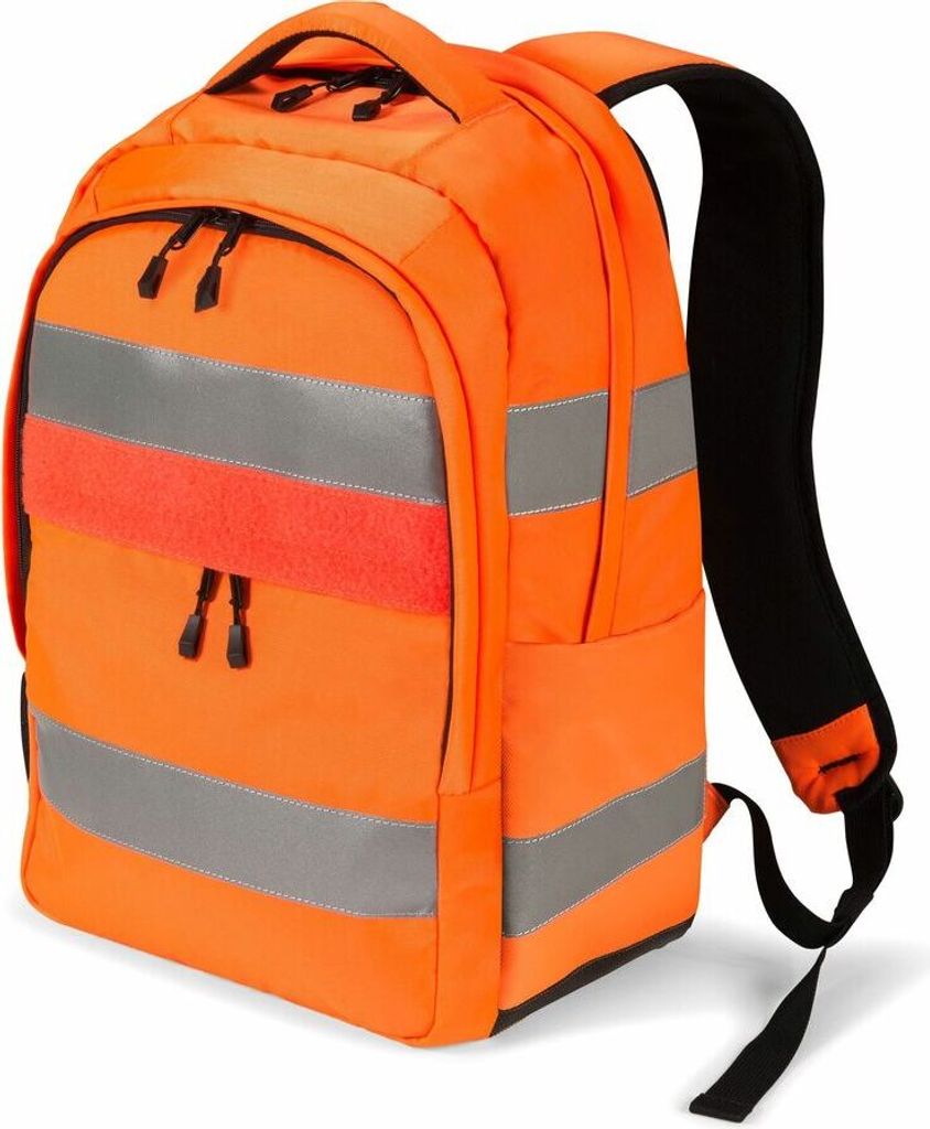 DICOTA HI-VIS - V2 - Notebook-Rucksack - 39.6 cm (15.6") - orange