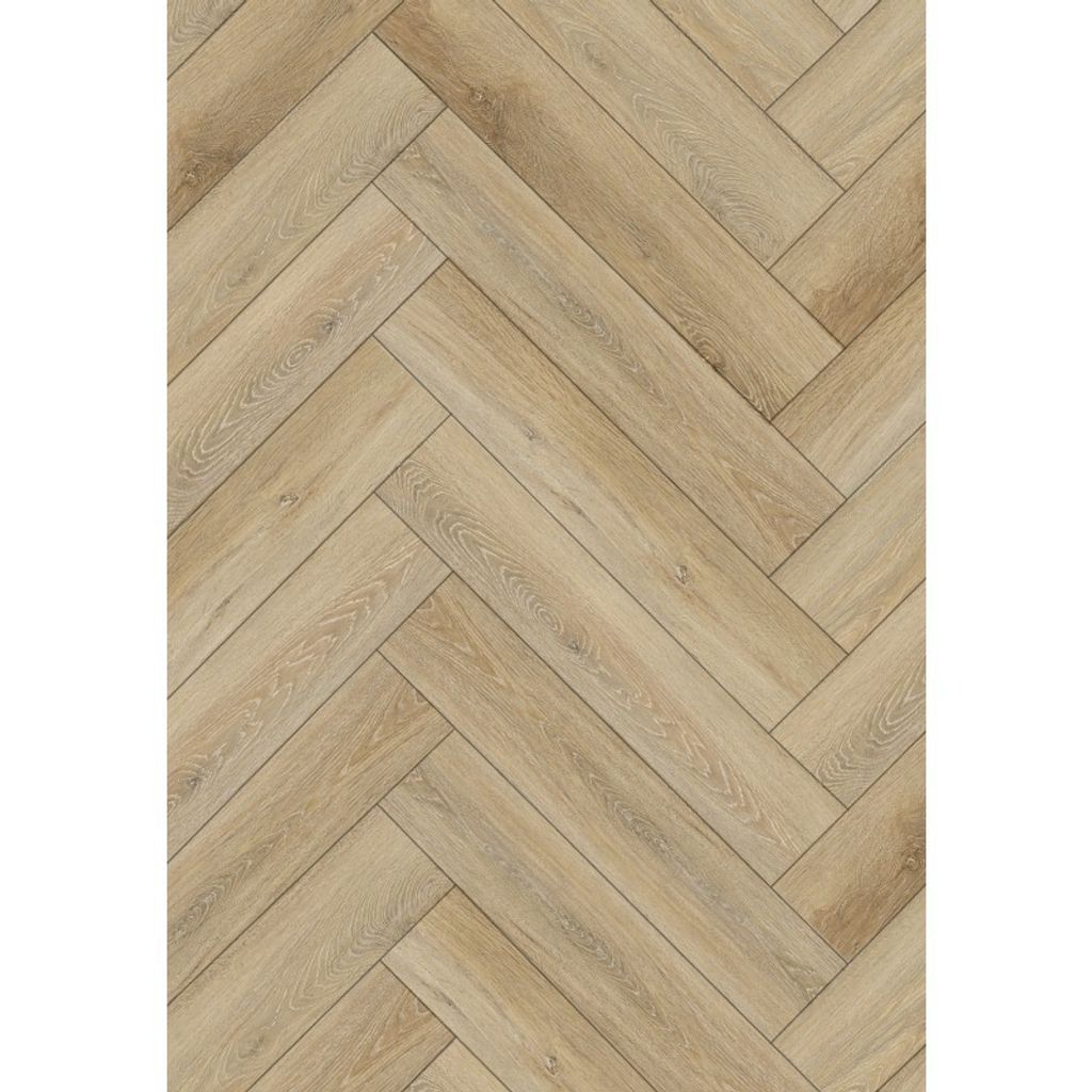 Mexen Worcester Vinylpaneele Jodełka 635 x 127 mm SPC 6,5 mm, IPEX Unterlage 1,5 mm, 4 V-Fuge, Eiche - F1176-0635-127-505-4V1-01