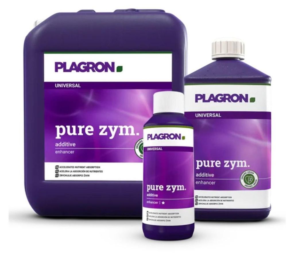 Plagron Pure Zym 1L - Organischer Bodenaktivator | Flasche Produktbild 