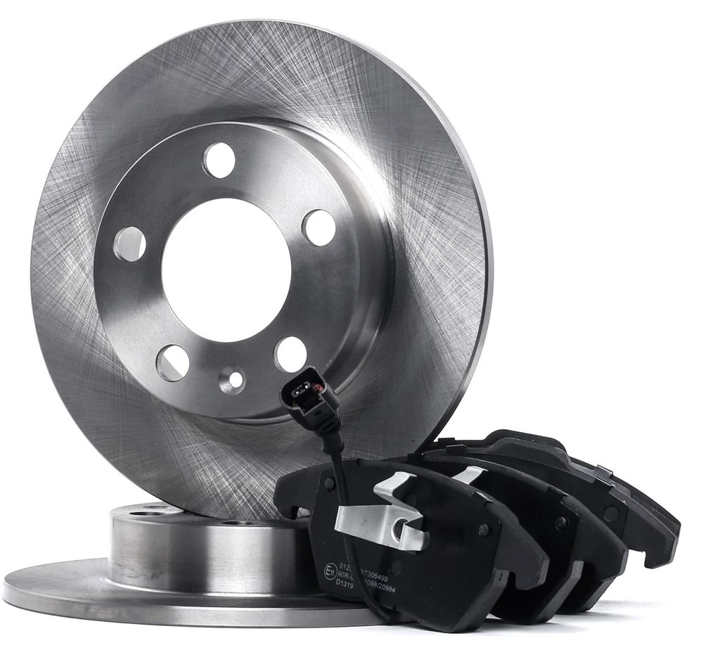 STARK Bremsen Set Hinten Bremsscheiben und Beläge für VW Golf IV Schrägheck (1J1) 230mm