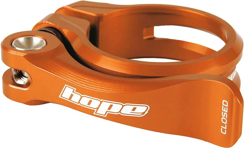 Collier de selle Hope QR pour ajuster votre hauteur de selle en VTT