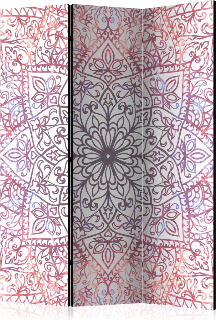 3-teiliger Einseitiger Vlies Paravent - Ethnic Perfection 135x172 cm Orient f-C-0133-z-b