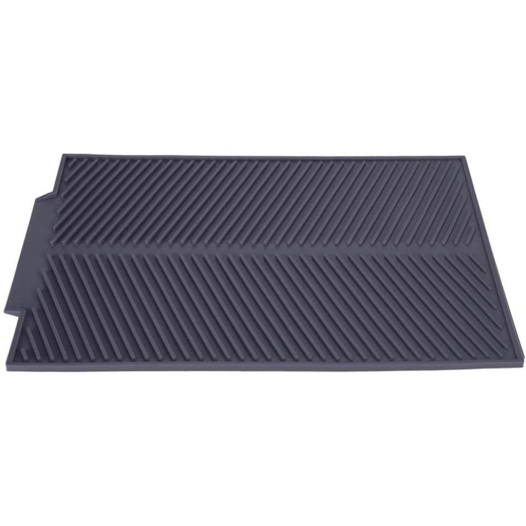 Silikon Abtropfmatte - Auslaufsicherer Arbeitsplatten Schutz 36x28cm (2 Stück)