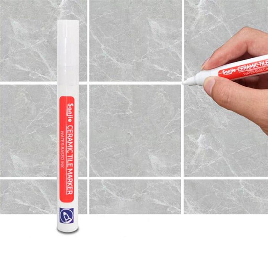 Pero na spáry dlaždic, fixa na renovaci spár v koupelně a Obrázek produktu 