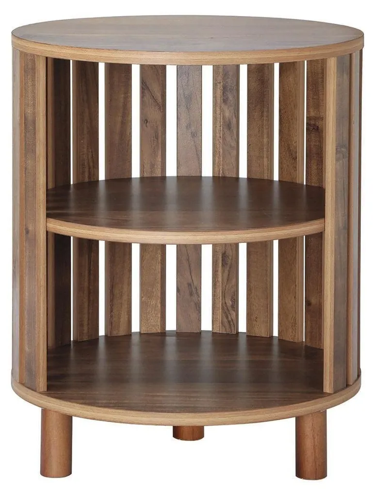 Table de Chevet Ronde H50 cm LIAM pour Chambre Adulte - Table de Nuit