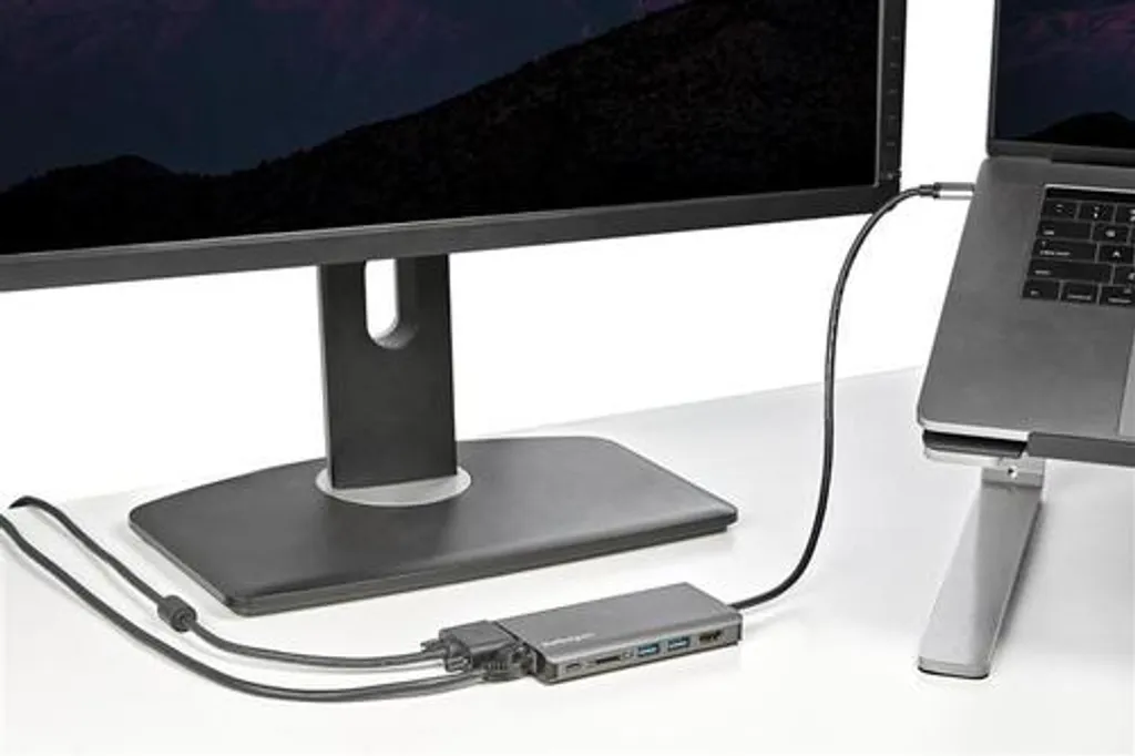 Mini station d'accueil de voyage USB-C pour PC portable et tablette Mac - 10
