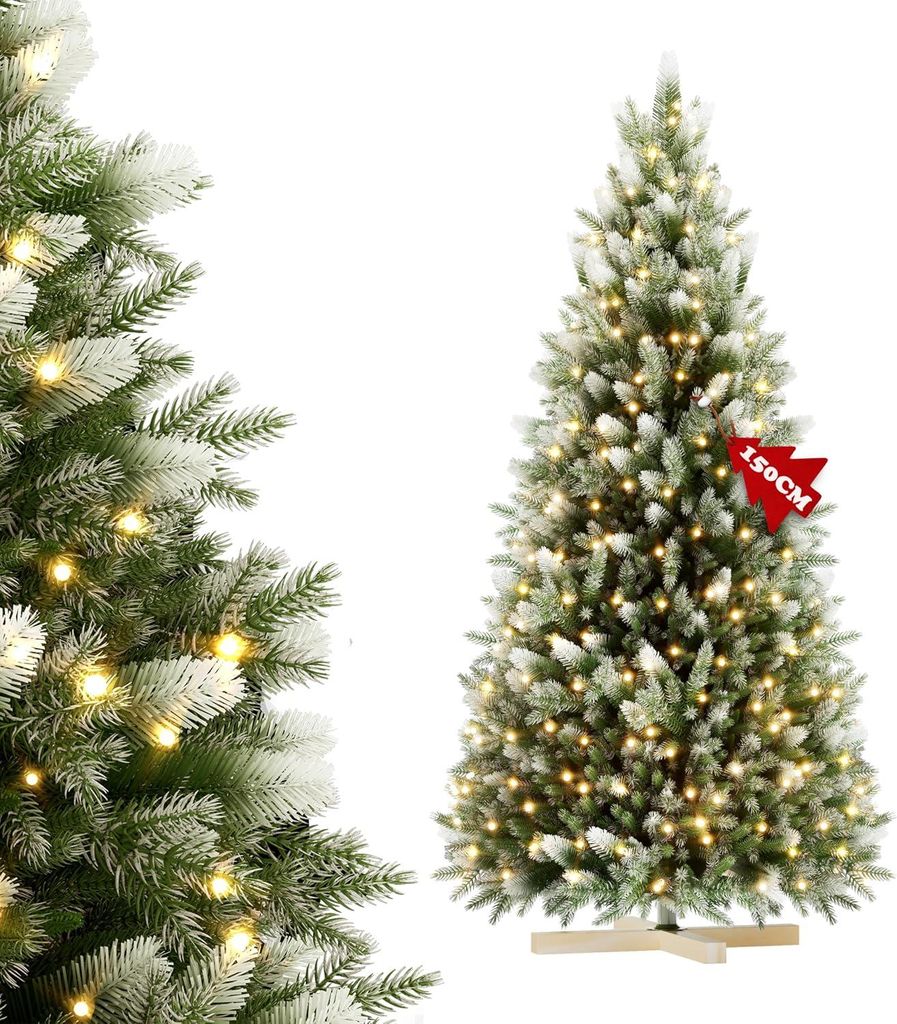 Sztuczne drzewko bożonarodzeniowe LILIIN, 150 cm, wykonane Zdjęcie produktu 