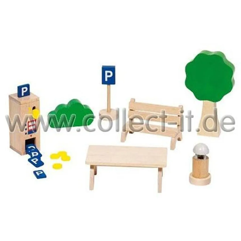 Circuit train bois trop vide ? Ajoutez l'Aire de repos Goki 53905