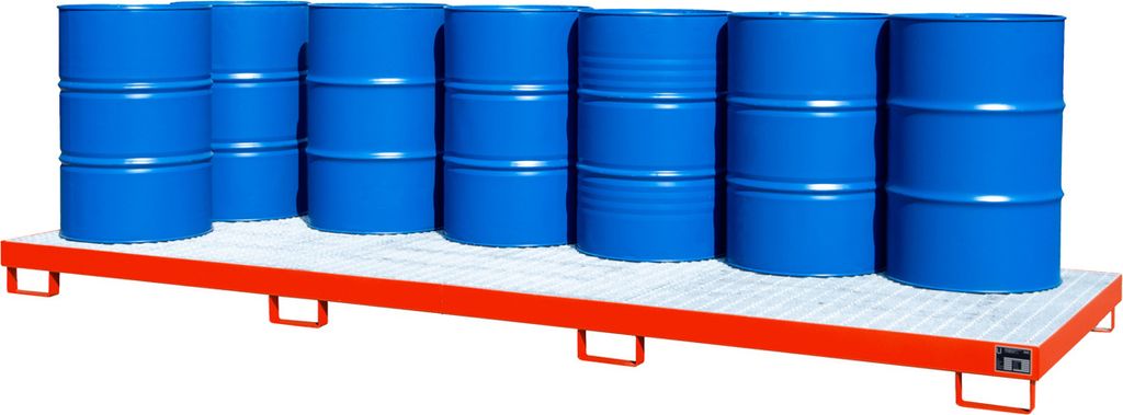 Bauer Auffangwanne AW-12, lackiert, Feuerrot