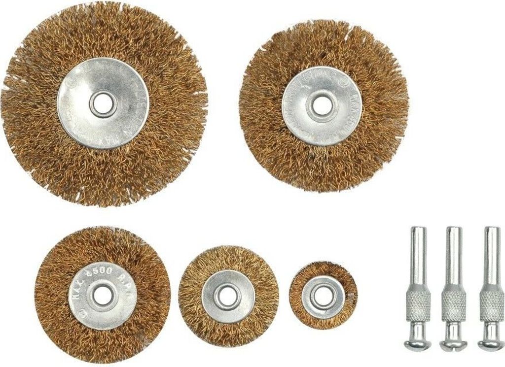 VOREL Rundbürsten-Set 5-tlg. 06990 Produktbild 