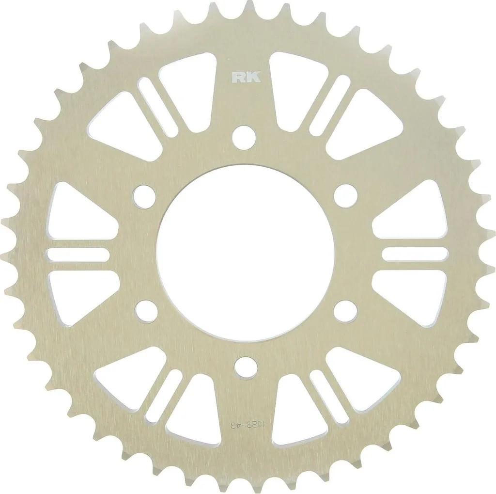 Couronne arrière moto 520 RK A4028 aluminium 45 dents premium