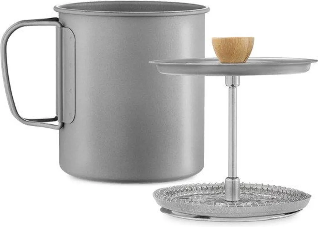 Cafetière à piston en acier inoxydable 750ml Ø 9,5 x 11 cm Inox