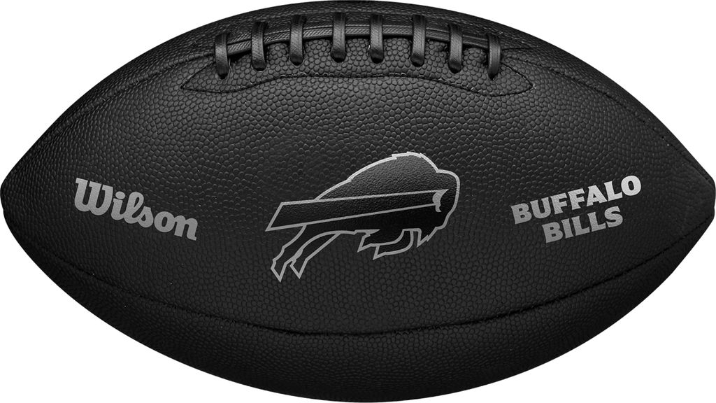 Wilson NFL Team Metallic Premiere Buffalo Bills Ball WF4015804XB, American-Football-Bälle, Unisex, Schwarz, Größe: 9