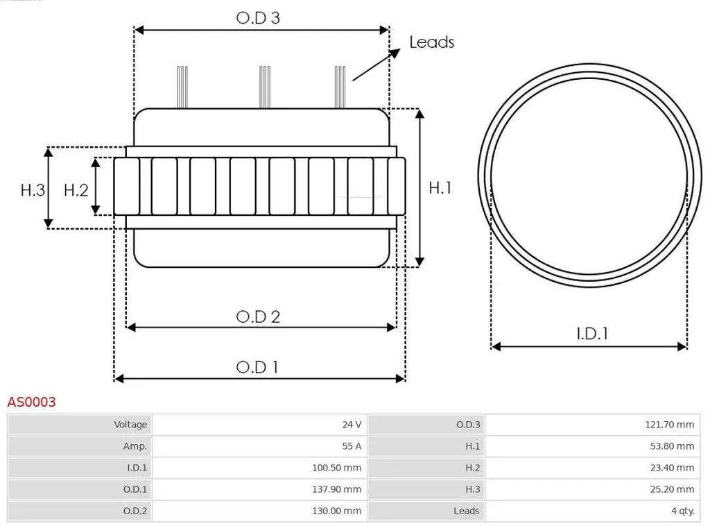 Support pour générateur en acier renforcé AS-PL AS0003 - 2