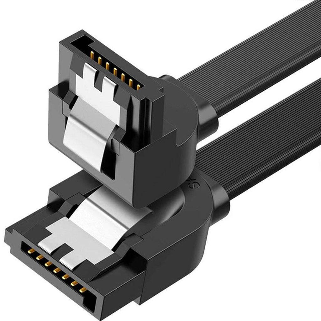 Kabel sata ugreen US217 Winkel 0,5 m (schwarz) Produktbild 