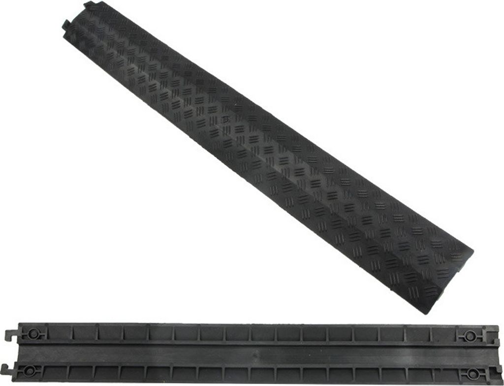 Kabelbrücke 1m Kabelkanal Überfahrschutz Kabelrampe für Produktbild 12