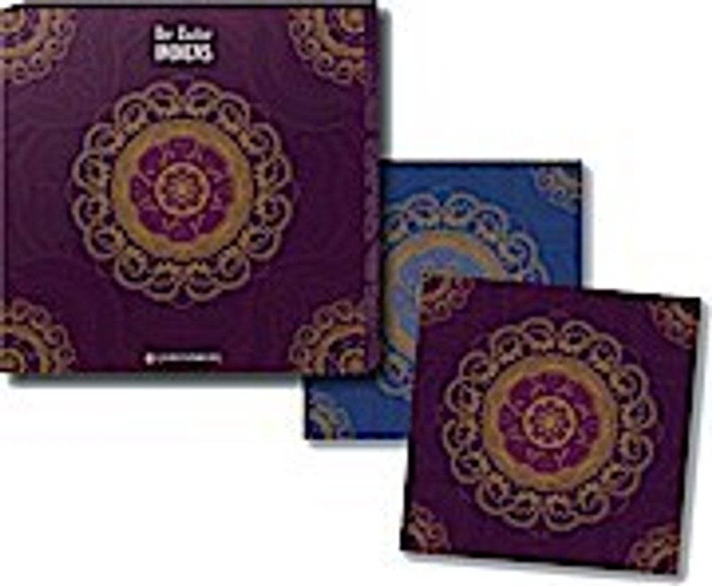 Der Zauber Indiens - Untersetzer lila (2er Set)