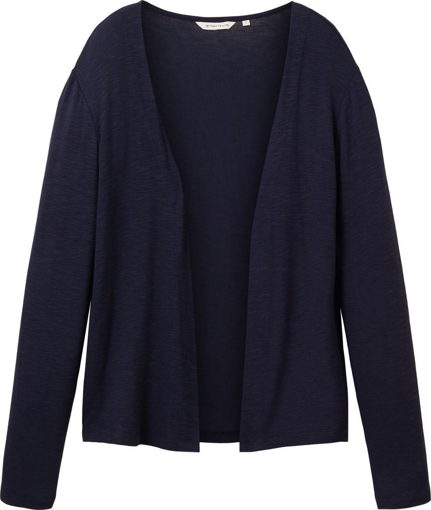 Tom Tailor Cardigan offene Strickjacke