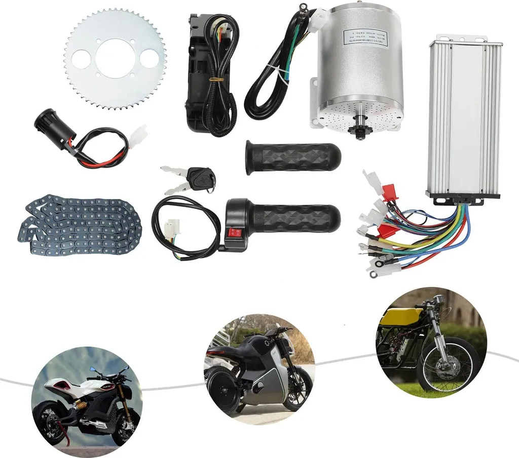 Kit Conversion Électrique 3000W pour VTT et Trottinette de Compétition